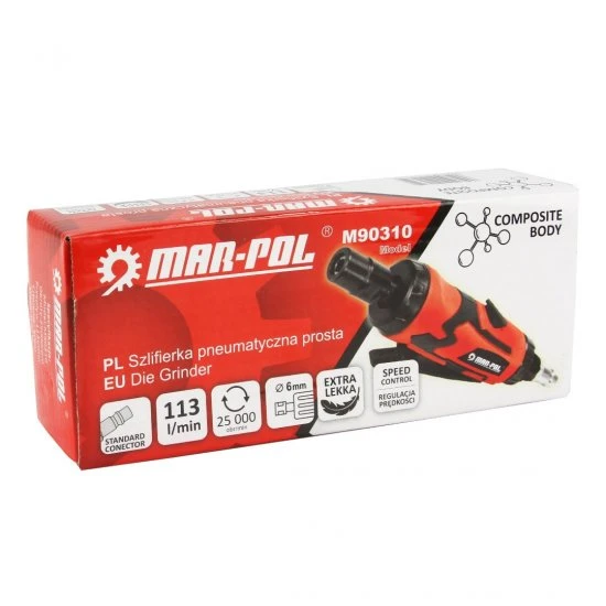 Pneumatická přímá bruska kompozit M90310