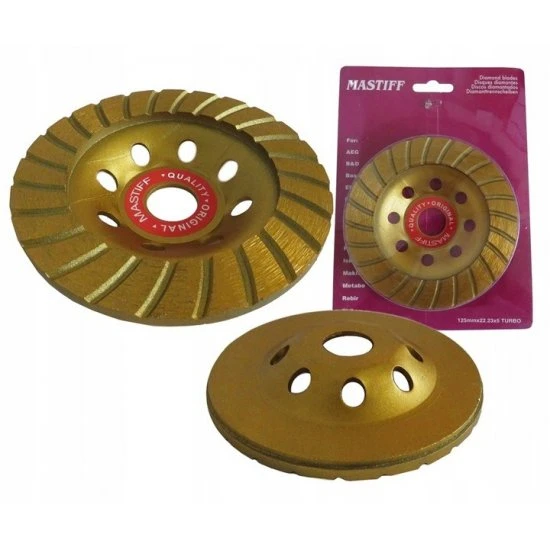 Brusný diamantový kotouč 125x22.2x5mm turbo MFGDB125222T