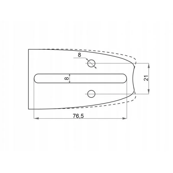 Lišta na motorovou pilu 38 cm + 2 řetězy 15 64 článků .325 1.5mm MFG15032564