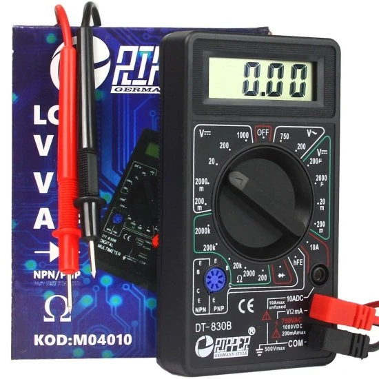 Digitální multimetr DT-830B M04010