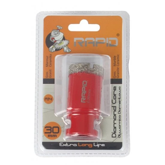 Diamantový vykružovák vrták M14 do dlažby průměr 30 mm M22763