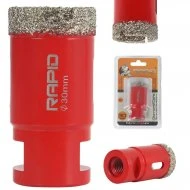 Diamantový vykružovák vrták M14 do dlažby průměr 30 mm M22763
