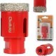 Diamantový vykružovák vrták M14 do dlažby průměr 35 mm M22766