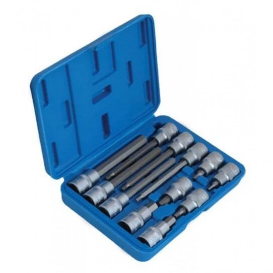 Zásuvné 1/2" hlavice imbus hex H4–H12 sada 12 ks S-SH1212L