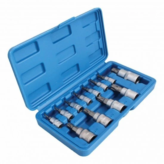 Nástrčné klíče torx 5 hranný s otvorem TS8-TS60 S-H125TP