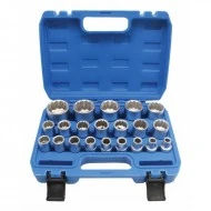 Nástrčné klíče spline 21ks 8-36 mm 1/2" S-90195