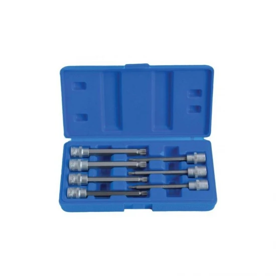 Zástrčné 3/8" hlavice XZN 110mm M4-M10 sada 7ks S-SPB738