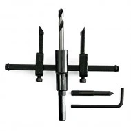 Vyřezávač otvorů nastavitelný 30-120 mm 420934