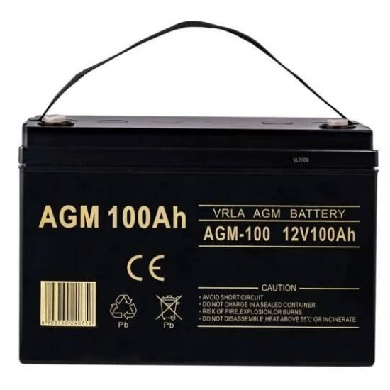Bezúdržbový olověný akumulátor AGM VRLA 12V 100Ah 20805