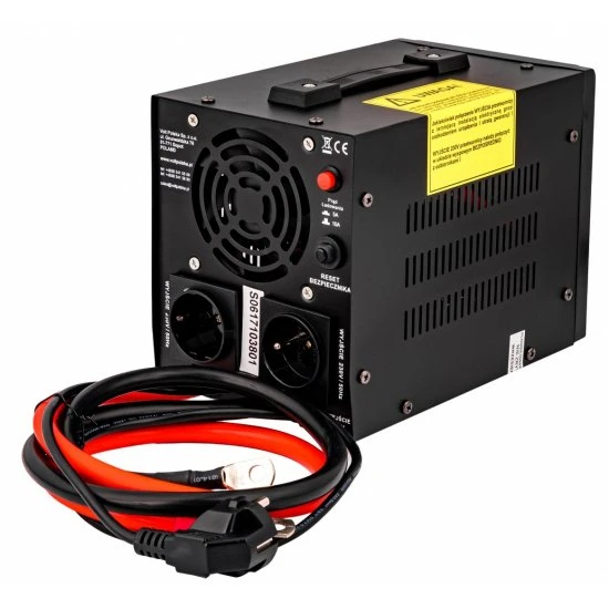 Záložní zdroj ke kotli Volt sinus PRO 500 800VA černý 12V 230V