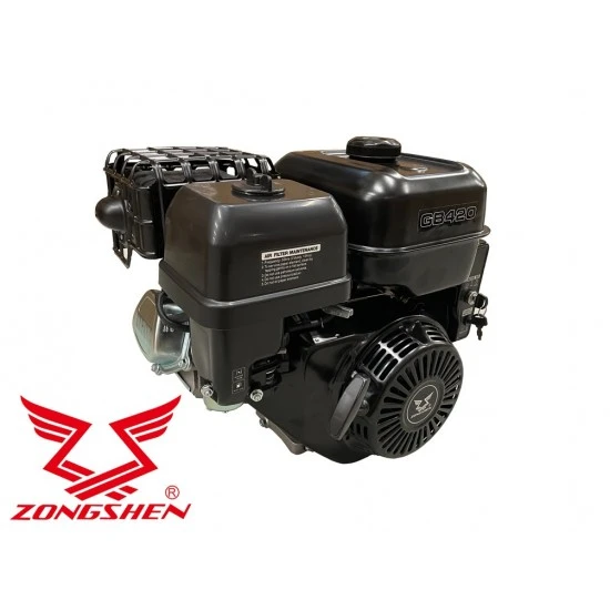 Benzínový motor ZONGSHEN GB420 420cc 13.0HP 3600 ot./min. hřídel 25.4 mm elektrický startér 01-99015