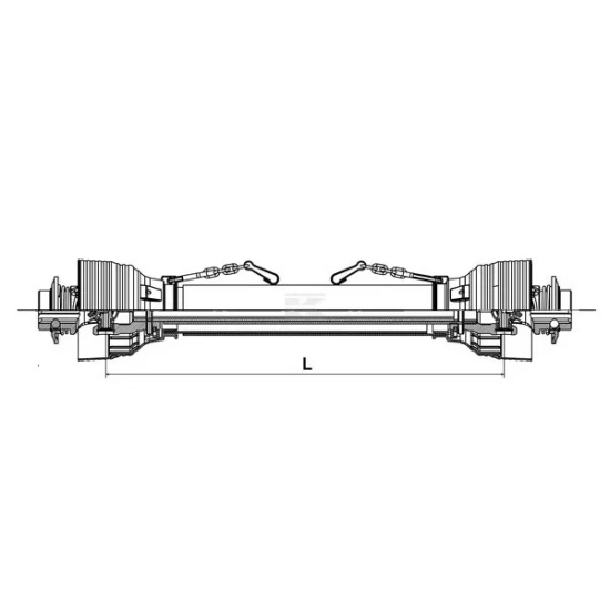 Kloubový hřídel na kardaň traktoru 560mm PTO10Y21T560GP