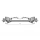 Kloubový hřídel na kardaň traktoru 560mm PTO10Y21T560GP