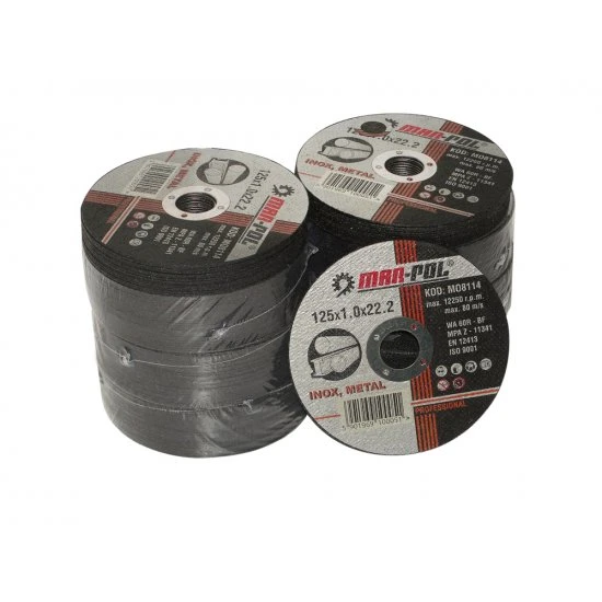 Řezný kotouč na kov 125 x 1.0 x 22.2 mm M08114
