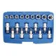 Sada nástrčných klíčů TORX a E-TORX FT2219