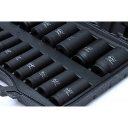 Kované nástrčné klíče 1/2" 10-32mm 16ks M58274