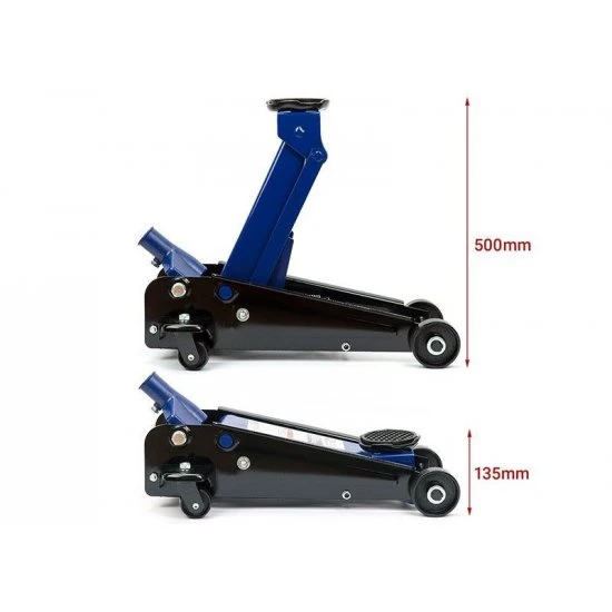 Hydraulický pojízdný nízkoprofilový zvedák 3.5 tuny M80238