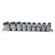 Nástrčné klíče 1/2" vnitřní torx E10-E24 9ks M66421