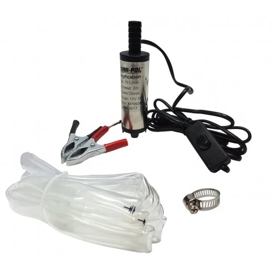 Ponorné čerpadlo 12V na naftu 38mm s 3m hadicí M79938A