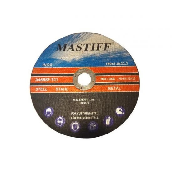 Řezný kotouč na kov 180 x 1.6 x 22.2 mm MFMC18016