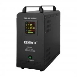 Záložní zdroj Kemot 500W 12V / 230V s vestavěným akumulátorem 55Ah URZ3424
