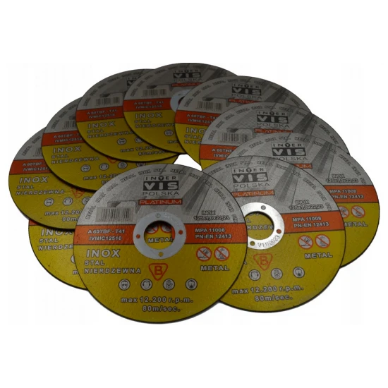 Řezný kotouč na kov 125 x 1.0 x 22.2 mm IVMIC12510