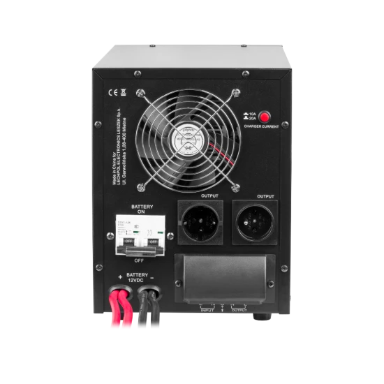 Záložný zdroj Kemot PROsinus 1600W 2200VA 12V/230V čierny URZ3431B