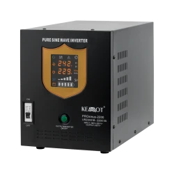 Záložný zdroj Kemot PROsinus 1600W 2200VA 12V/230V čierny URZ3431B