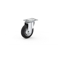Kolo otočné 75mm s gumovou obručí 521 XD-V075 z
